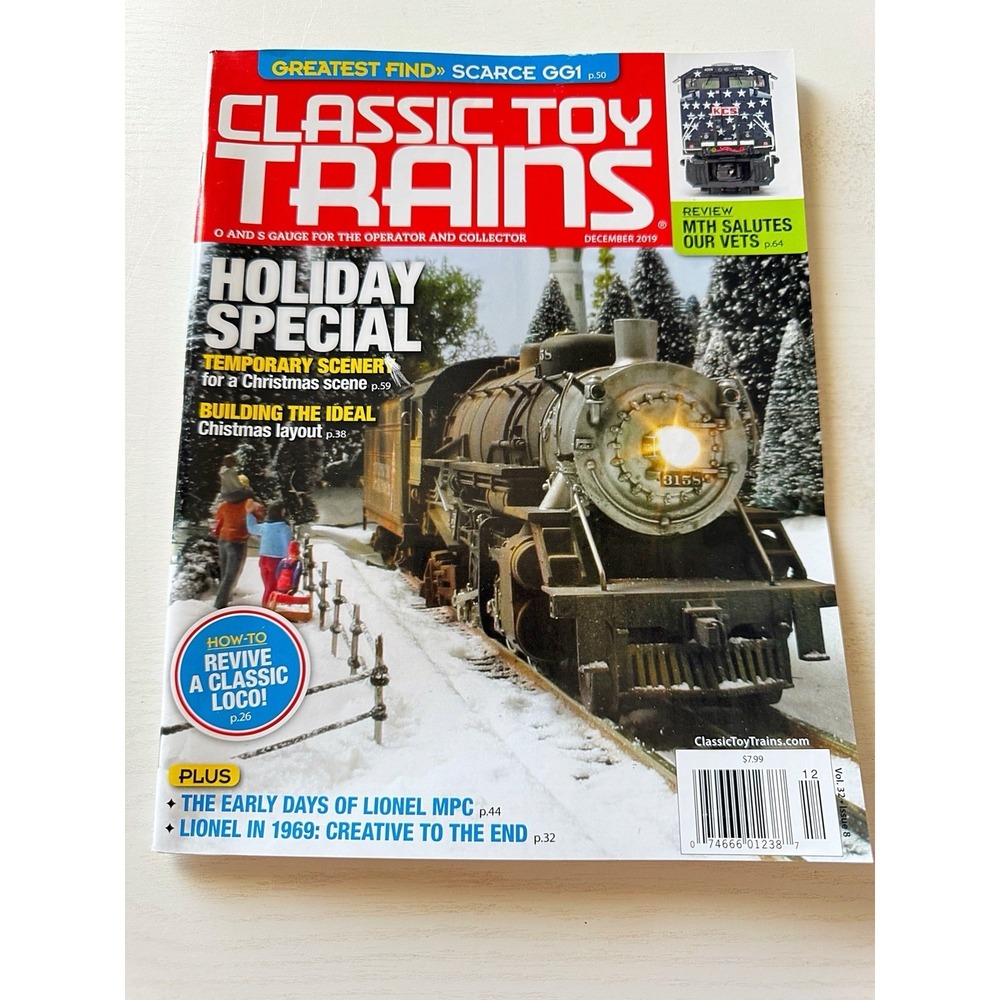 Classic Trains Magazine O & S Gauge December 2019 Volume 32 Issue 8